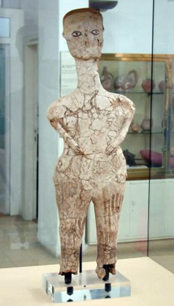 Some 36 statues from Ain Ghazal are spread around the globe (Photo courtesy of DoA)