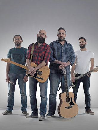 The Jordanian cover band Pinewood Rift, formed after one of the band’s lead singers grew tired of listening to childhood genres (Photo courtesy of Pinewood Rift)