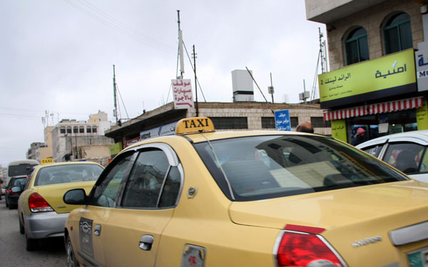 There are around 17,000 yellow cabs in Jordan (File photo)