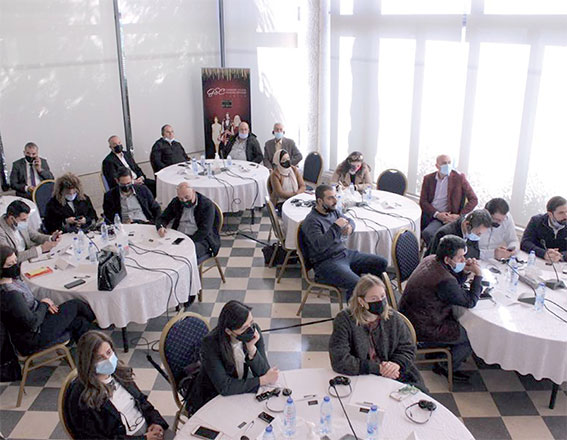 Participants during the launch of a project titled ‘Supporting the textile value chain to create employment and economic opportunities in Jordan’ on Tuesday (Photo courtesy of organisers)