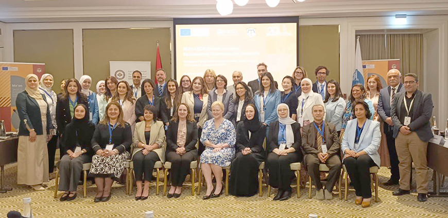 Regioanl dialogue is organised by the Jordanian National Commission for Women and the Organisation for Economic Co-operation and Development MENA platform for institutional integration of gender equality, governance and leadership (Petra photo)