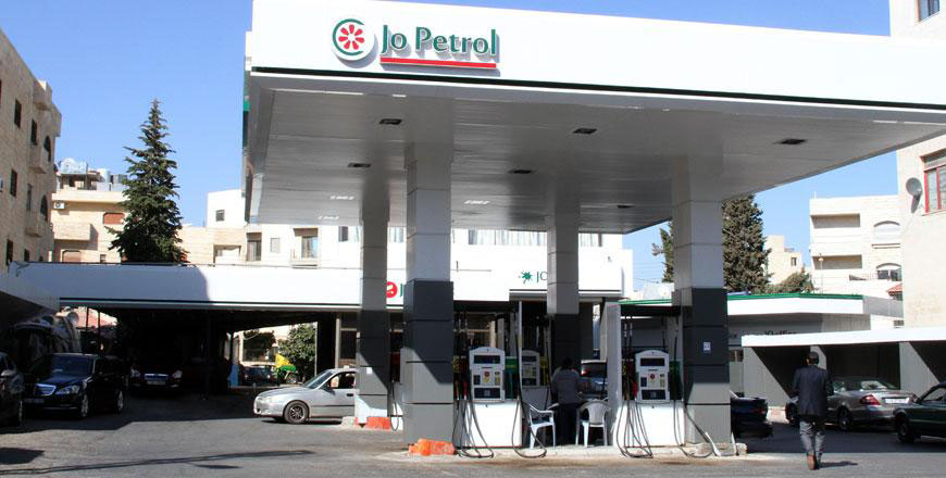 This gas station in Amman is owned by the Jo Petrol. Jo Petrol now owns 27 stations, including 12 bought recently from individual owners (Photo by Osama Aqarbeh)
