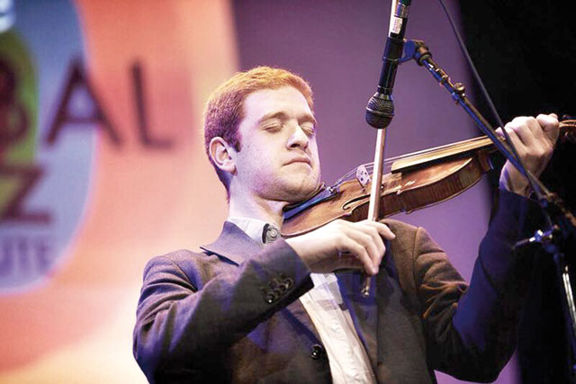 Layth Sidiq is the only Arab selected in the last rounds of the international Seifert Zbigniew Violin Competition in Poland next July (Photo courtesy of Kelly Davidson)