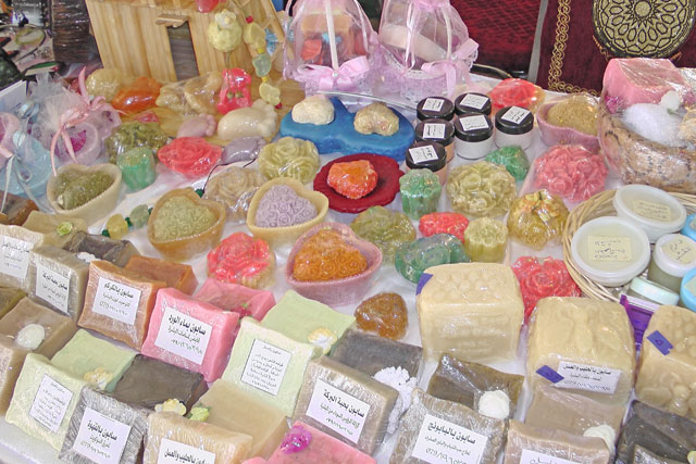 The National Olive Festival and Rural Products’ Exhibition showcases products of local farmers and products from across Jordan in Amman through December 2 (Photo by Victoria Silva Sanchez)