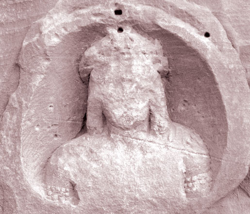 Obodas Theos, a Nabataean deity in Petra (Photo courtesy of Robert Wenning)