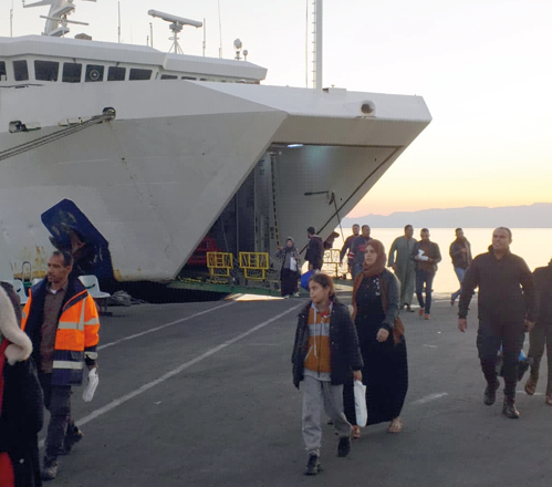 46 Jordanians evacuees from war-torn Gaza arrive to the Kingdom on Sunday  (Photo courtesy of the Ministry of Foreign Affairs and Expatriates)