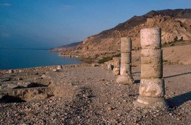 Located on the eastern shore of the Dead Sea, ‘Ain ez-Zara was originally known in Greek as Kallirhoe (Photo courtesy of ACOR)