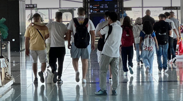 Queen Alia International Airport welcomed 4,350,608 passengers during the first half of this year, 33.9 per cent higher than the same period in 2022, according to Airport International Group  (Photo courtesy of AIG)