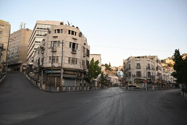 A view of downtown Amman during lockdown  (JT file photo)