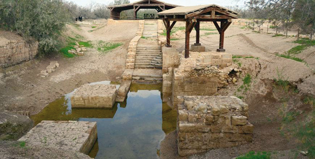 A view of the Baptism Site on the eastern side of the Jordan River, some 40km west of Amman (JT file photo)