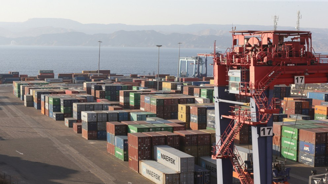 The Department of Statistics (DoS) reports on Monday a 10 per cent decrease in the nation’s trade balance deficit for the year 2023, bringing it down to JD9.320 billion from JD10.354 billion in 2022 (Petra photo)