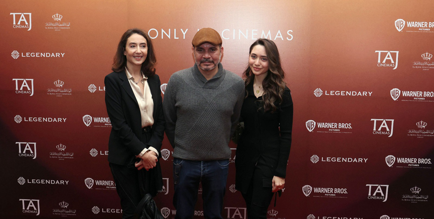 HRH Prince Ali attends the special screening of the second part of the American science fiction film ‘Dune’, which was partly filmed in Wadi Rum, on Sunday. (Petra photo)