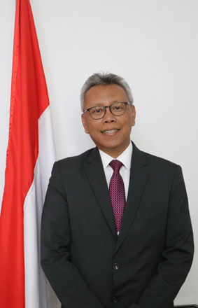 Indonesian Ambassador in Amman Andy Rachmianto