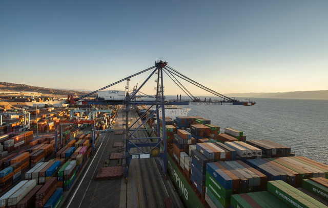 President of the Jordan Chamber of Industry Fathi Jaghbir says that the US decision to impose tariffs on a number of its trade partners, including Jordan, necessitates 'immediate' actions to support the national industry (Photo courtesy of Aqaba Container Terminal)