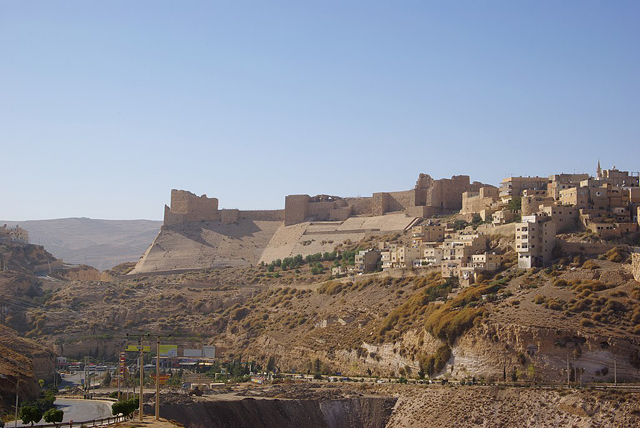 A view of the Karak Castle, some 140km south of Amman (Petra photo)