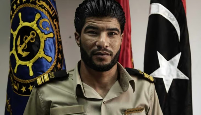 Libya’s Maj Abd al-Rahman Milad (AFP photo)