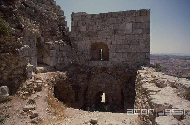   Ajloun Castle, built in 12th century and situated in northwest Jordan, was one of centres of Mamluk rule in the Levant (Photo courtesy of ACOR Archive/ Rami Khouri Collection)