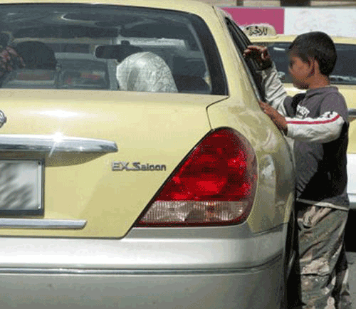 Deteriorating conditions in the labour market have increased the number of children involved in dangerous professions and other forms of exploitation, such as forced begging, according to a position paper published by local NGO Tamkeen for Legal Aid and Human Rights (Petra file photo)