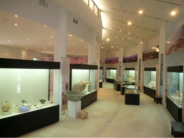 A view of one of the exhibit halls at the Museum at the Lowest Place on Earth located in Ghor Safi, some 112km southwest of Amman (Photo courtesy of the Museum at the Lowest Place on Earth)