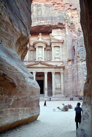A view of the rose-red city of Petra, some 220 kilometres south of Amman (JT file photo)
