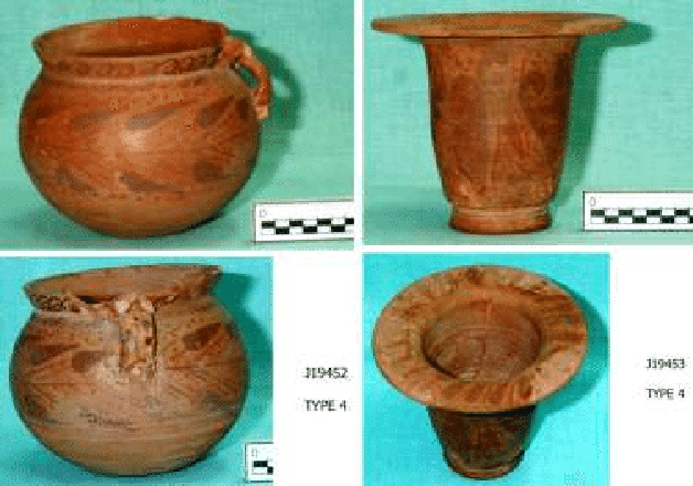 Photo courtesy of Jordan Archaeological Museum (Nabataean painted fine vessels)