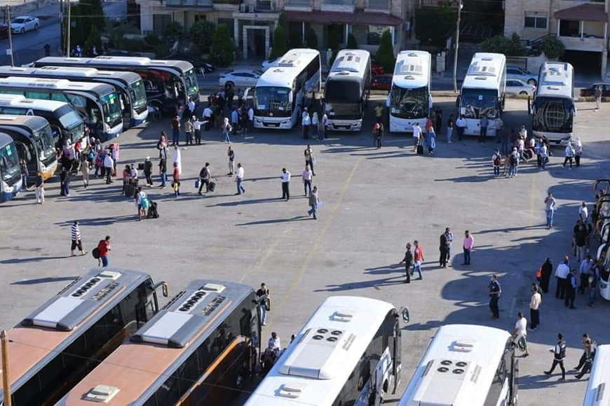 The ‘UrdunJannah’ programme provides a total of 1,222 tourist buses accompanied by 1,222 guides, according to the Tourism Ministry (Photo courtesy of Tourism Ministry Facebook page)