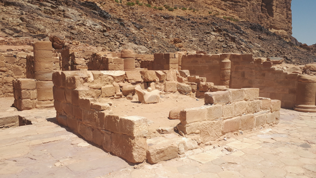  The shrine of goddess Lat in Wadi Rum (Photo courtesy of  Nabataea)
