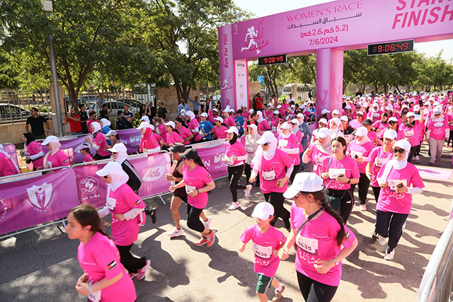Run Jordan on Monday launches preparations for the fourth edition of the Bromine Women’s Race, scheduled for May 30, at Al Hussein Public Parks (Petra photo)
