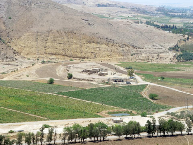 A view of Tell Himmah site in the Jordan Valley (Photo courtesy of Yousef Zu’bi)