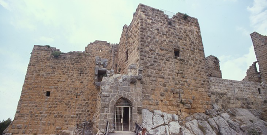 Ajloun Castle was built in 12th century and is situated in the north-western part of Jordan (Photo courtesy of ACOR)