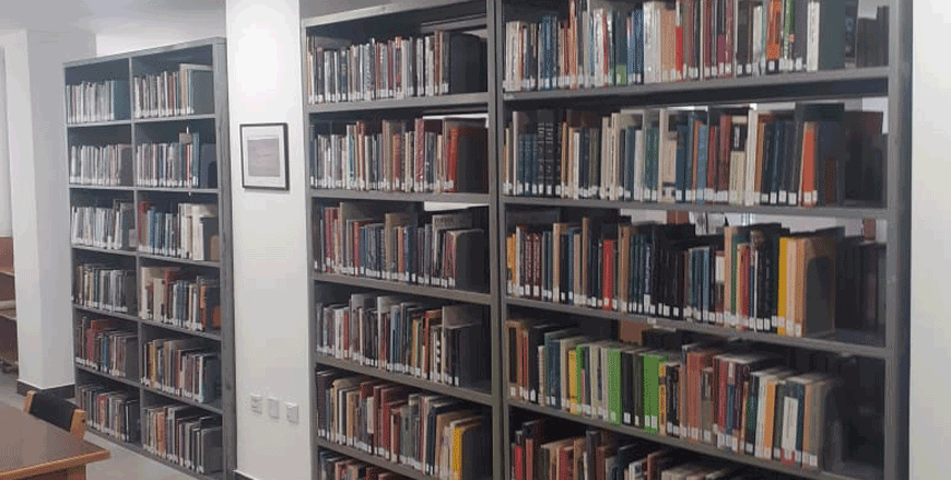 The new library at the CBRL Amman Institute in Jabal Luweibdeh    (Photo courtsey of Saeb Rawashdeh)