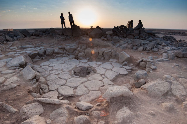 Shubayqa, a hunter-gatherer site, some 130km northeast of Amman (Photo courtesy of Shubayqa Archaeological project)