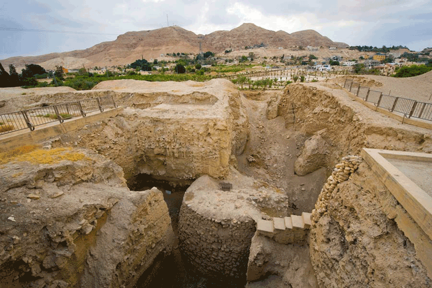 Tell al-Sultan in Jericho is an archaeological site with remains dating back to 10,000 BC  (Photo courtesy of Robert Hoetink)