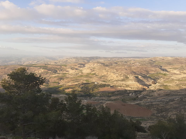 The agricultural land above the Dead Sea (Photo by Saeb Rawashdeh)