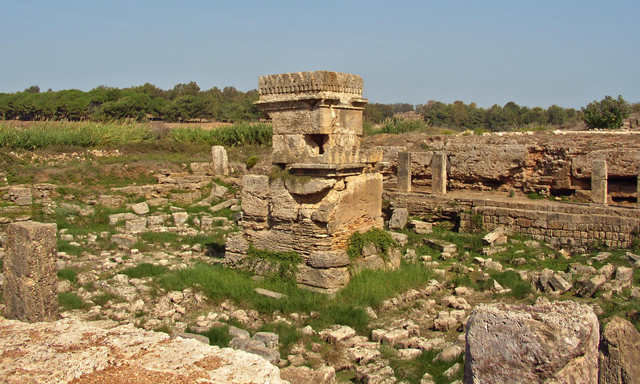 Temple of Amrit near Tartus (Photo courtesy of World Monuments)