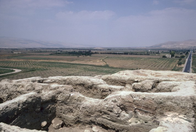 The Bronze and Iron Age remains of a site of Tell Deir 'Alla (Photo courtesy of ACOR)