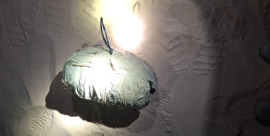 The Southern Military Zone on Wednesday foils an attempt to smuggle drugs using a drone from the western frontier (Petra photo)