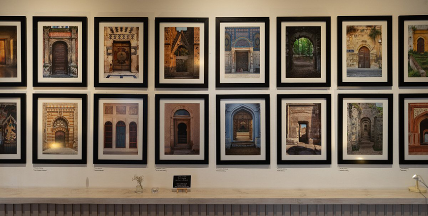 Tabbah captures not just the architectural beauty of entrances but also their deeper historical and cultural significance (Photo courtesy of Bashar Tabbah)