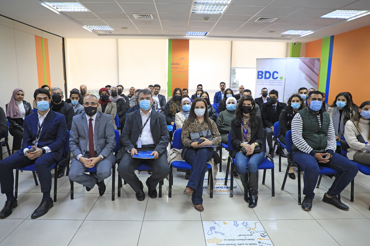Participants during a graduation ceremony of the Tariqi project (Photo courtesy of BDC)