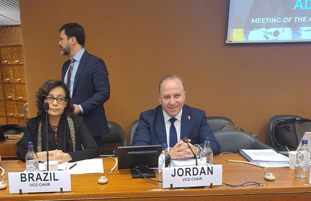 Director General of the Department of Palestinian Affairs Rafiq Khirfan says on Monday that UNRWA is facing an intensified and systematic campaign by Israel to undermine its credibility and dismantle it politically (Petra photo)