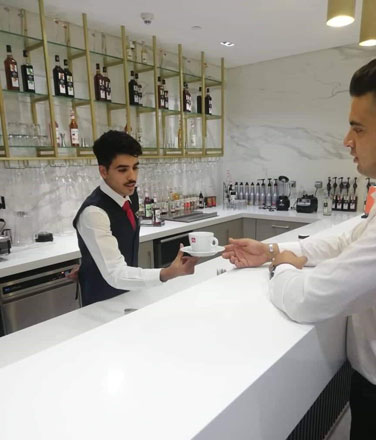 Ahmad Al Turk, a beneficiary of UNESCO’s TVET (technical and vocational education and training) programme (Photo courtesy of UNESCO)