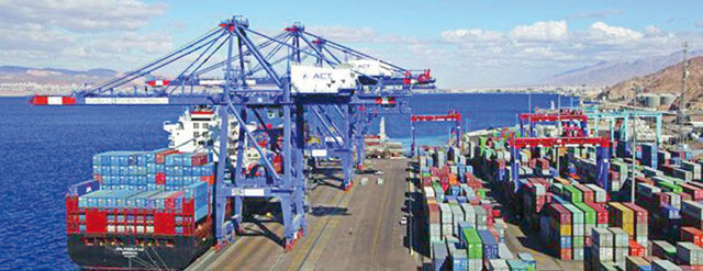 According to foreign trade data issued by the Department of Statistics, countries in the Greater Arab Free Trade Area topped the list of Jordan’s export recipients in the January-June period of 2023 (File photo)
