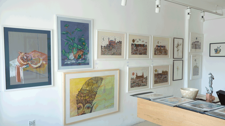 Jacaranda Images exhibits a variety of pieces based on the theme ‘spring fever’  (Photo by Tanya Raghu)