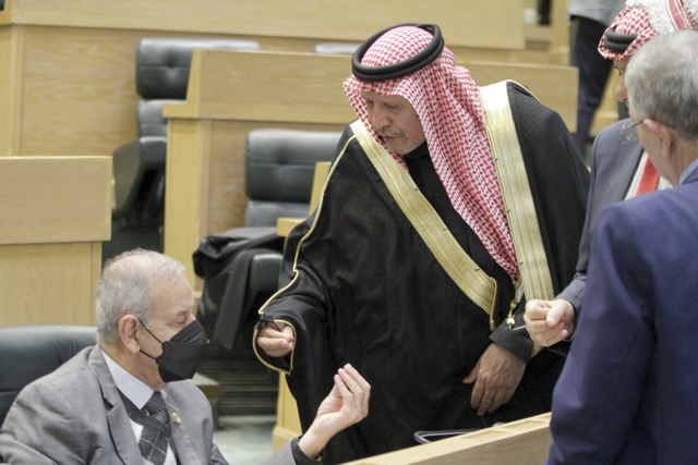 MPs are seen during a Lower House session on Wednesday (Photo by Hassan Tamimi)