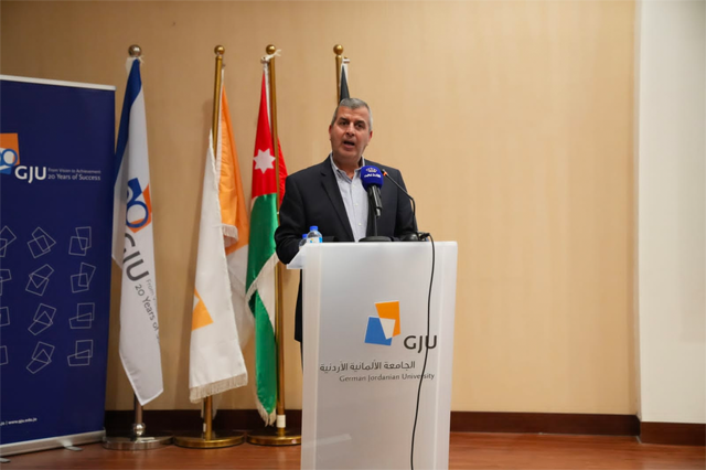 Minister of Energy and Mineral Resources  Saleh Kharabsheh on Thursday underscores the need for local, regional, and international cooperation to enhance the use and efficiency of renewable energy in Jordan (Petra photo) 