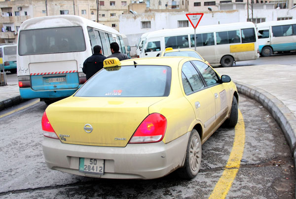 Some 3,000 drivers in Jordan use Careem and apps by other similar services, and they transport around 50,000 to 60,000 passengers per month (File photo)
