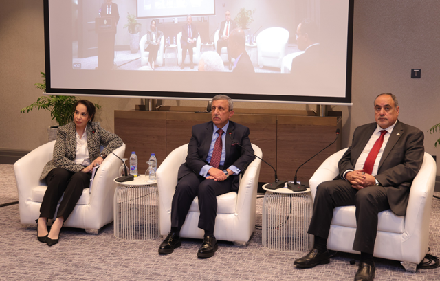 The conference aims to coordinate a unified Arab stance and foster cooperation with Arab governments and allied nations to support Palestine’s bid for observer membership in the International Labour Organisation (Petra photo)