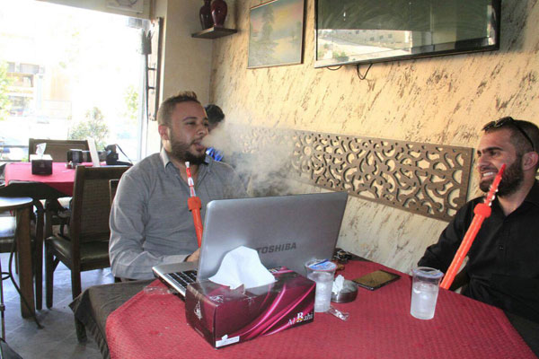 A single session of argileh smoking can be as damaging to health as smoking between 3 and 10 packets of cigarettes (File photo)