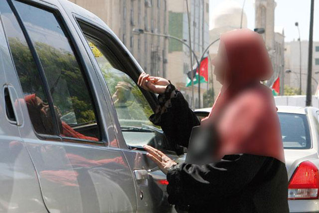 The streets of the Kingdom are increasingly crowded with beggars, especially during the summer months (JT File photo)