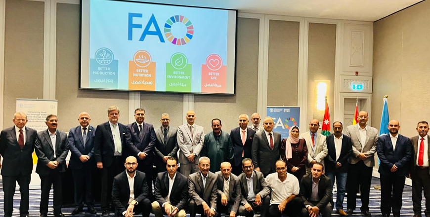 The Food and Agriculture Organisation and the Ministry of Agriculture launch on Sunday the ‘Enhancement of the efficient response of the decentralised agricultural departments in Jordan’ project to boost the quality of the service provision (Photo courtesy of FAO) 